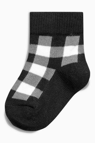 Grey Socks Five Pack (Younger Boys)